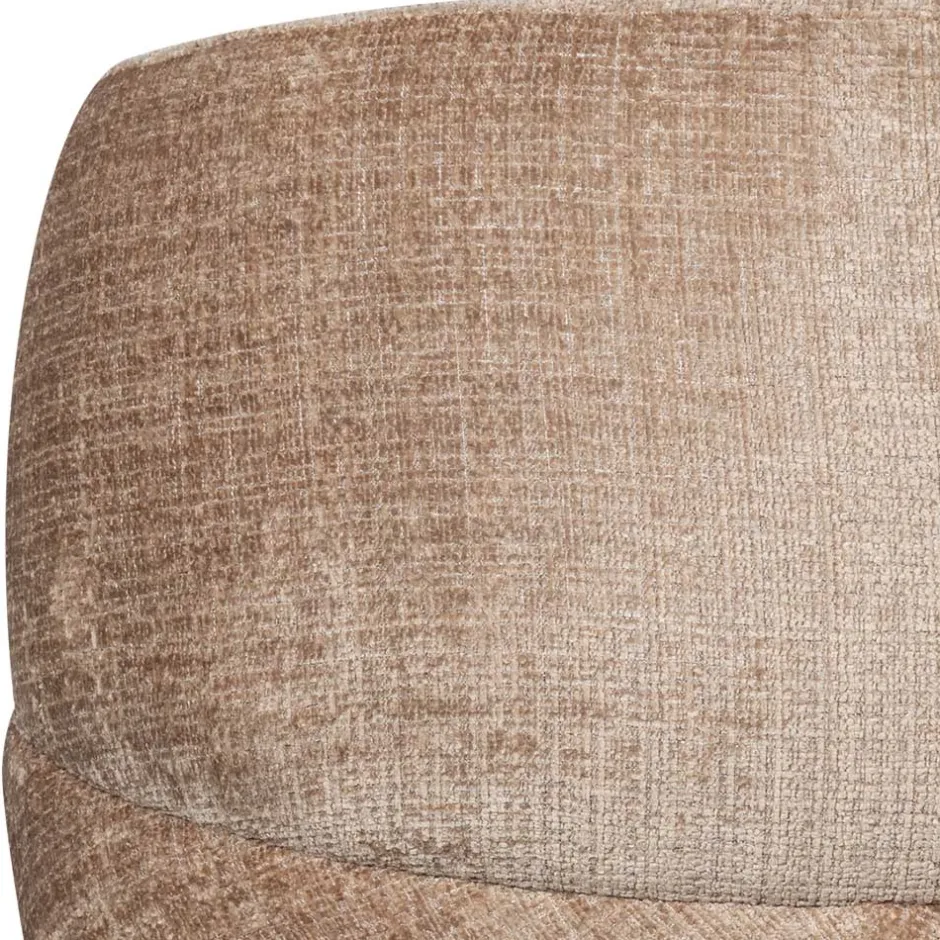 Wohnen Chenille Drehsessel in Beige - Anvica