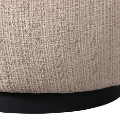 Wohnen Chenille Drehsessel in Beige - Anvica