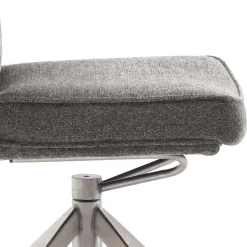 Wohnen Chenille Esszimmerstuhl um 360 Grad drehbar - Padira (2er Set)