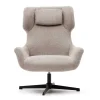 Chenille Loungesessel drehbar - Marocana^Wohnen New
