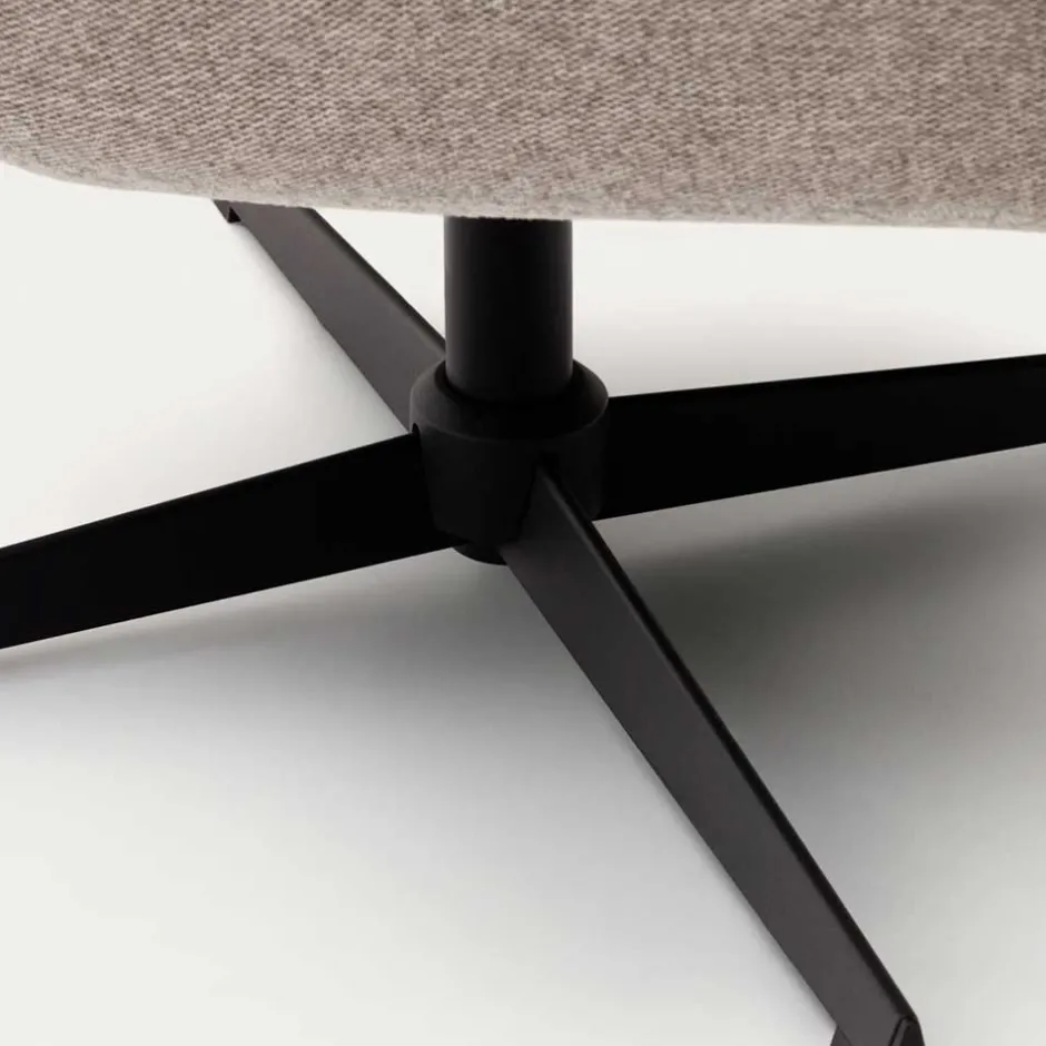 Chenille Loungesessel drehbar - Marocana^Wohnen New