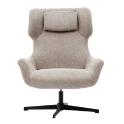 Chenille Loungesessel drehbar - Marocana^Wohnen New