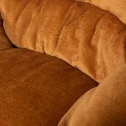 Chenille Relaxsessel in Ocker - Zinatella (zweiteilig)^Wohnen Hot