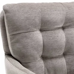 Chenille Tischsessel in Taupe - Fiorello (2er Set)^Wohnen Hot