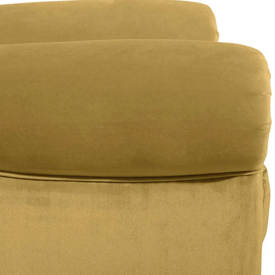 Wohnen Chesterfield Ohrenbackensessel aus Samtvelours - Gregg