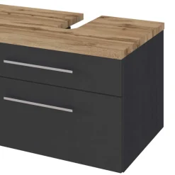 120cm Beckenschrank für 2 Waschbecken - Estregos I^Wohnen Clearance