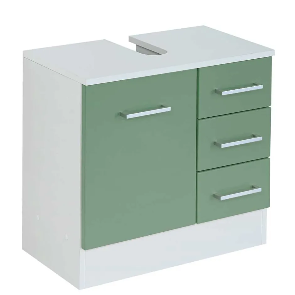 60cm breite Bad Kommode für Waschbecken - Loenixa^Wohnen