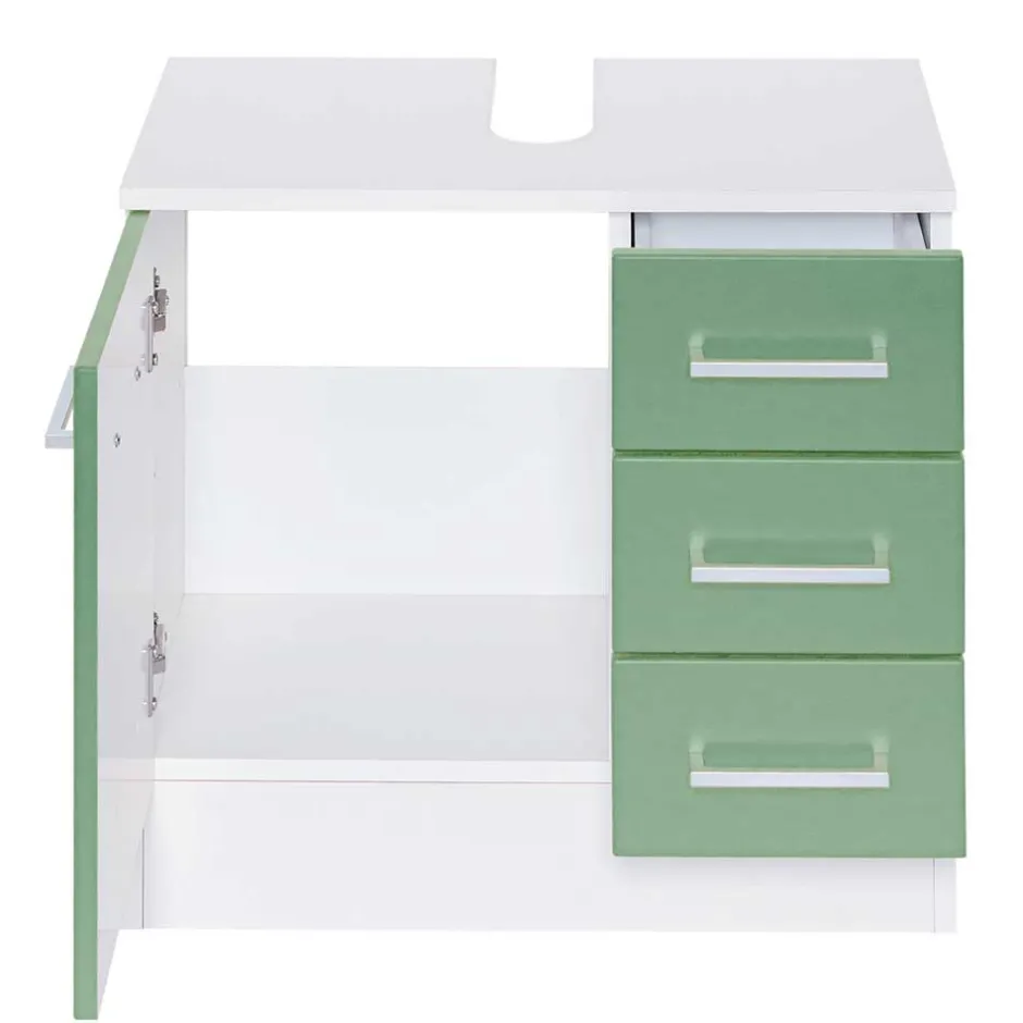 60cm breite Bad Kommode für Waschbecken - Loenixa^Wohnen