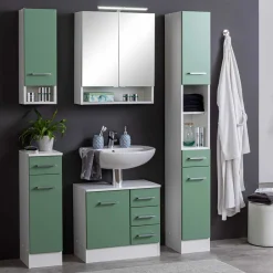 60cm breite Bad Kommode für Waschbecken - Loenixa^Wohnen