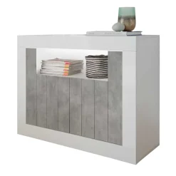 110cm breite Wohnzimmer Kommode zweifarbig - Niris^Wohnen Clearance