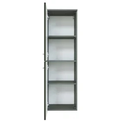 40cm breiter Midischrank fürs Bad Mladen in Hochglanz Dunkelgrau^Wohnen Online