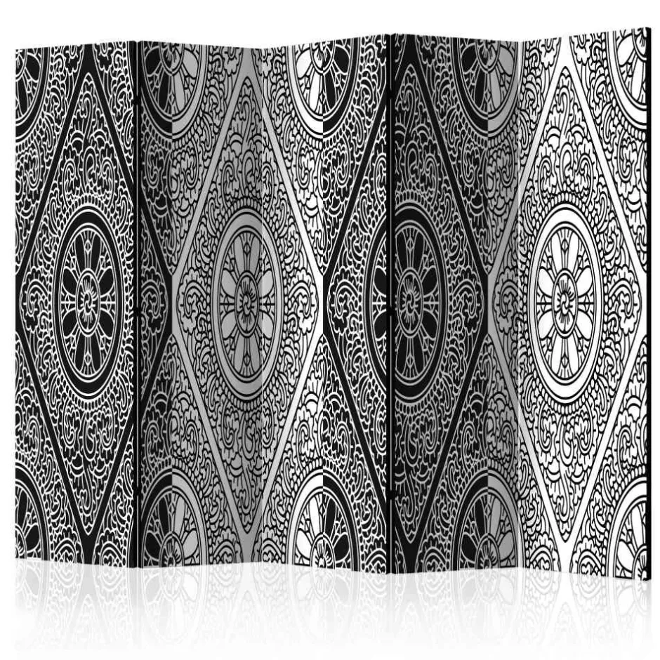 225cm breiter Paravent mit Muster Ethno - Acelya^Wohnen Best