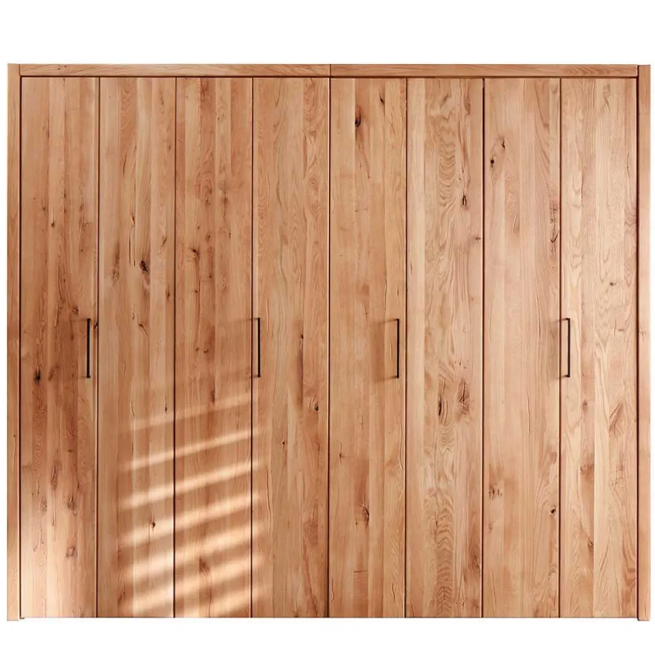 Wohnen 246cm Falttüren-Kleiderschrank Wildeiche - Mascadona