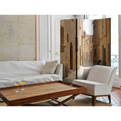 135cm Foto Paravent Gasse auf Mallorca - Andarina^Wohnen Outlet