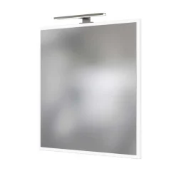 Wohnen 60cm Gäste WC Waschtisch & LED Spiegel - Livendas (zweiteilig)