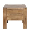 Wohnen 37cm hohe Nachtkommode aus Eiche Massivholz - Brave