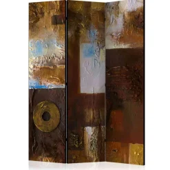 Wohnen 172cm hoher Paravent kunstvoll gestaltet - Adelisa