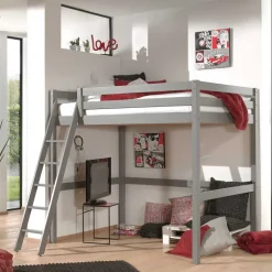 190cm hohes Hochbett in 90x200 oder 140x200 - Symca^Wohnen Clearance