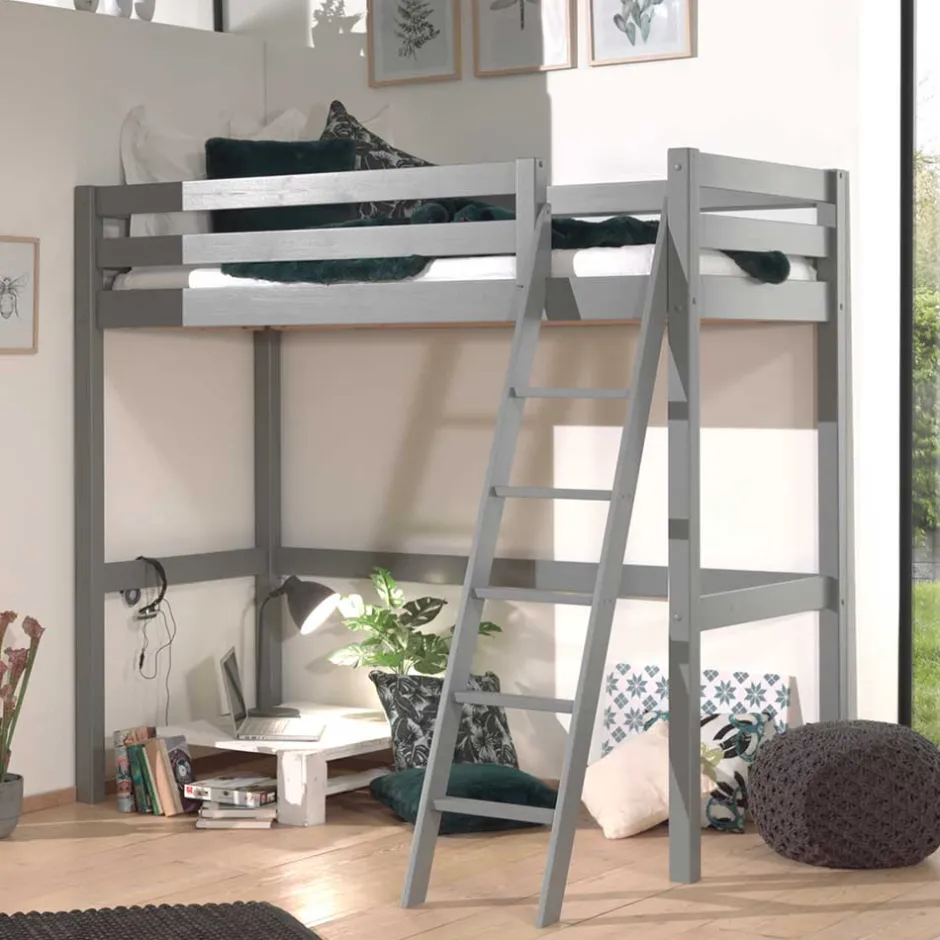 190cm hohes Hochbett in 90x200 oder 140x200 - Symca^Wohnen Clearance