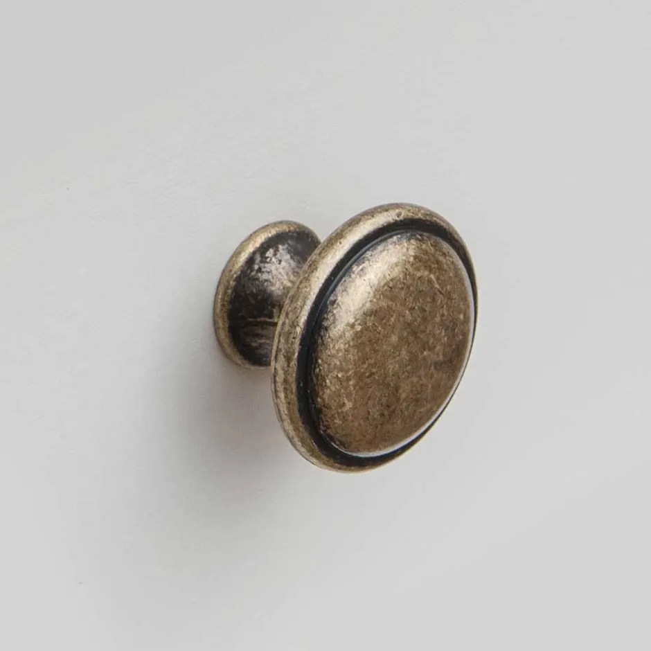 Wohnen 130cm Landhauskommode mit Glaseinsatz - Manipur