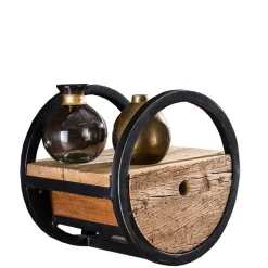 30cm Rundes Wandregal mit Schublade - Ultina^Wohnen New