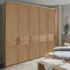 Wohnen 250cm Schlafzimmer Kleiderschrank mit 5 Türen - Emdsiva