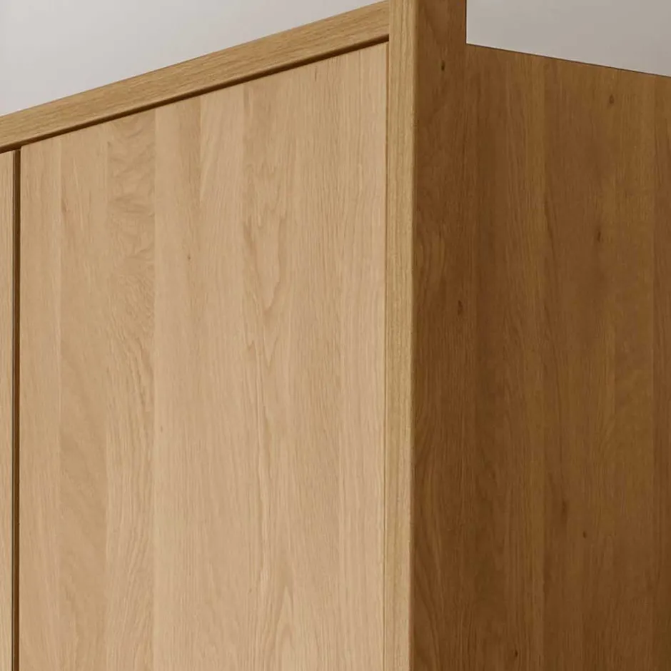 Wohnen 250cm Schlafzimmer Kleiderschrank mit 5 Türen - Emdsiva