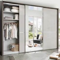 Wohnen 250cm Schlafzimmer Schrank 3-türig - Bassi