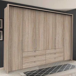 300cm Schlafzimmerkleiderschrank mit Holzdekor - Zayun^Wohnen Hot