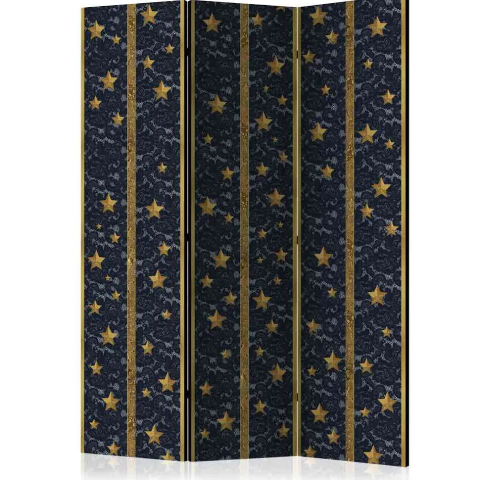 135cm Sichtschutz aus 3 Leinwand-Flügeln - Cady^Wohnen New