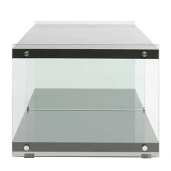 120cm TV Board in Hochglanz Grau - Verez^Wohnen Outlet