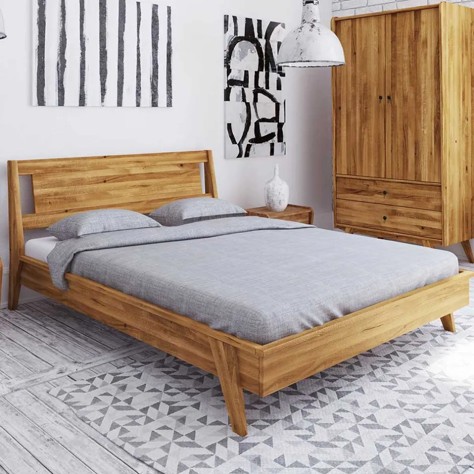 190cm Unterlänge Bettgestell aus Holz - Hardus^Wohnen