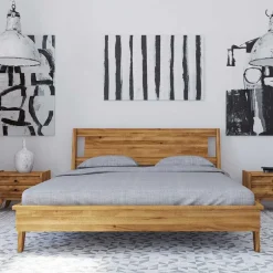 190cm Unterlänge Bettgestell aus Holz - Hardus^Wohnen