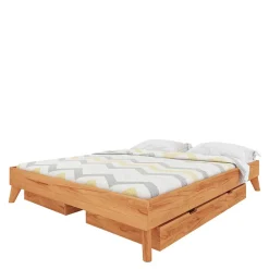 Wohnen 190cm Unterlänge Doppelbett ohne Kopfteil - Junola II