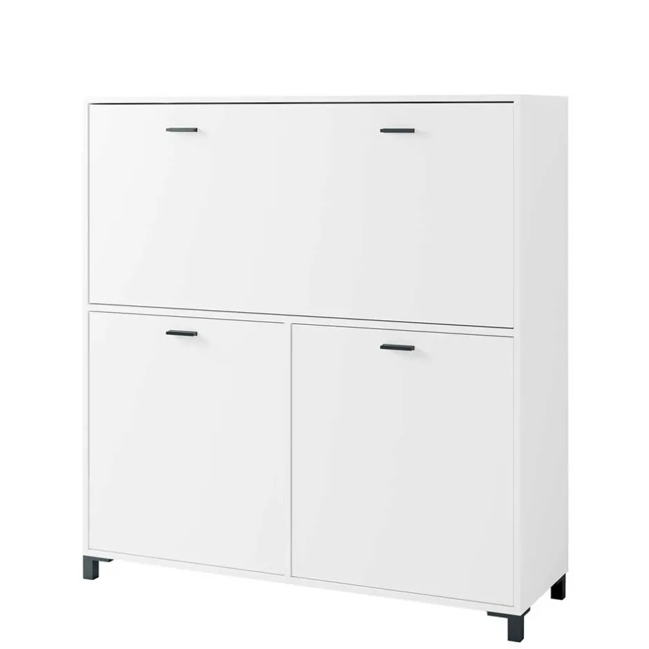 Wohnen Computer Schrank in Weiß - Darpanos