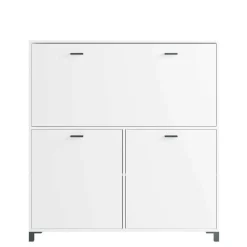 Wohnen Computer Schrank in Weiß - Darpanos