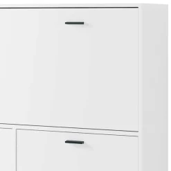 Wohnen Computer Schrank in Weiß - Darpanos