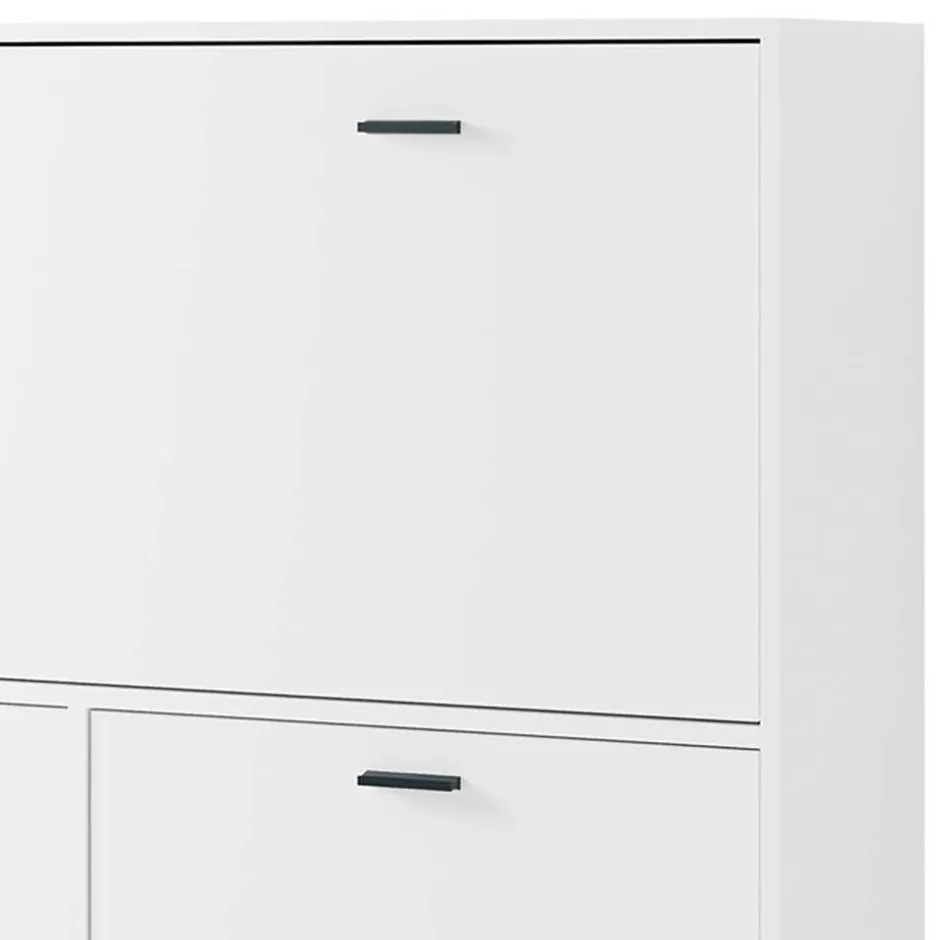 Wohnen Computer Schrank in Weiß - Darpanos