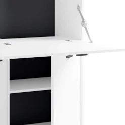 Wohnen Computer Schrank in Weiß - Darpanos