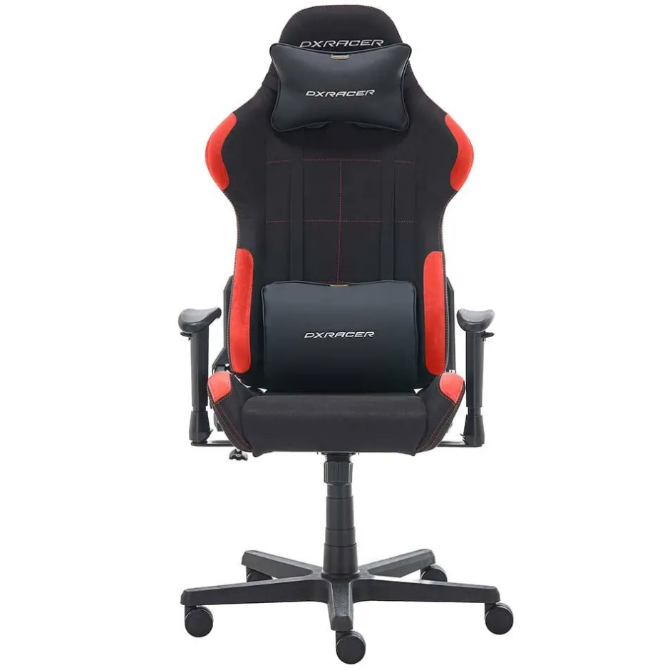 Computerstuhl für Gamer in Schwarz Rot - Gelvino^Wohnen