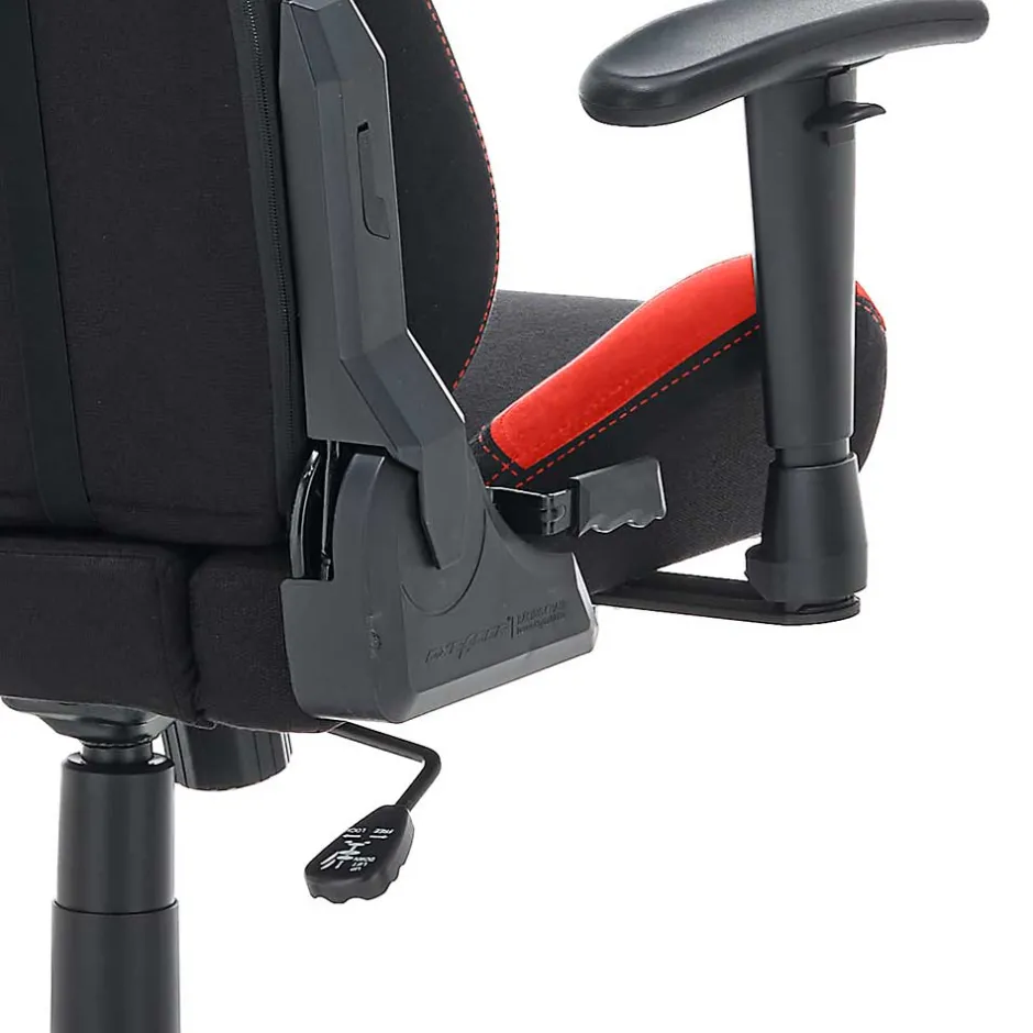 Computerstuhl für Gamer in Schwarz Rot - Gelvino^Wohnen