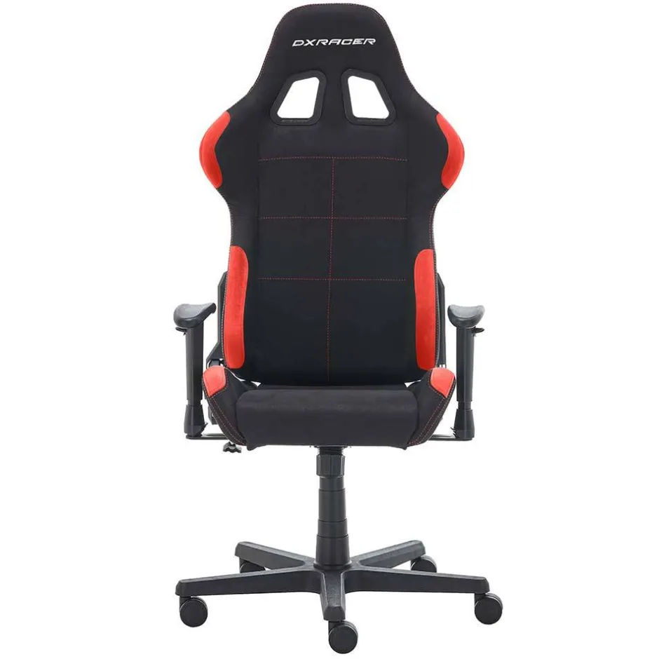 Computerstuhl für Gamer in Schwarz Rot - Gelvino^Wohnen