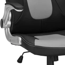 Computerstuhl in Schwarz mit Grau - Frunz^Wohnen New