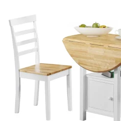 Wohnen Conutry Kiefernholz Stühle zweifarbig - Hairos (2er Set)