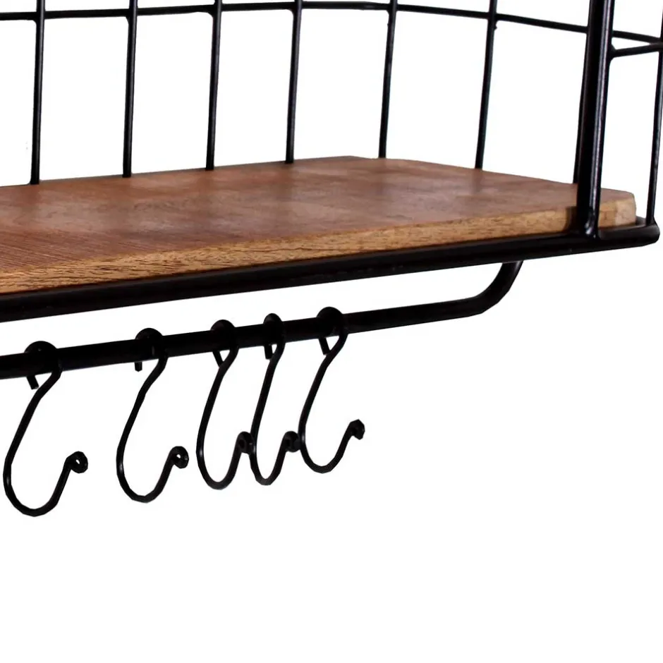 Cooles Industrial Style Regal aus Recyclingholz - Galatea^Wohnen Discount