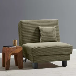 Cord Faltsessel in Grün - Bojan^Wohnen