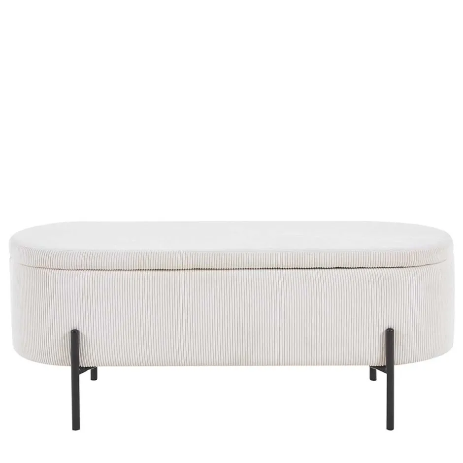 Wohnen Cord Polsterbank mit Stauraum Truhe - Donostia
