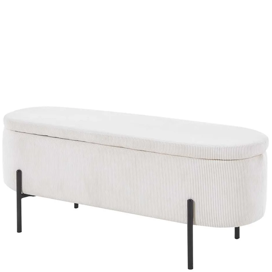 Wohnen Cord Polsterbank mit Stauraum Truhe - Donostia