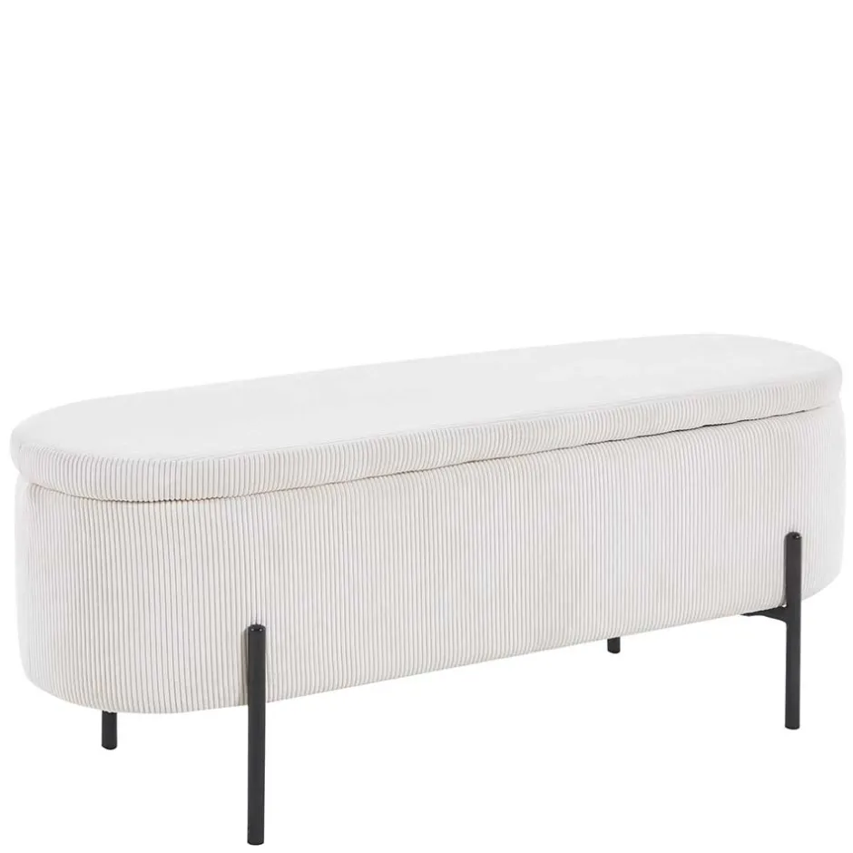 Wohnen Cord Polsterbank mit Stauraum Truhe - Donostia