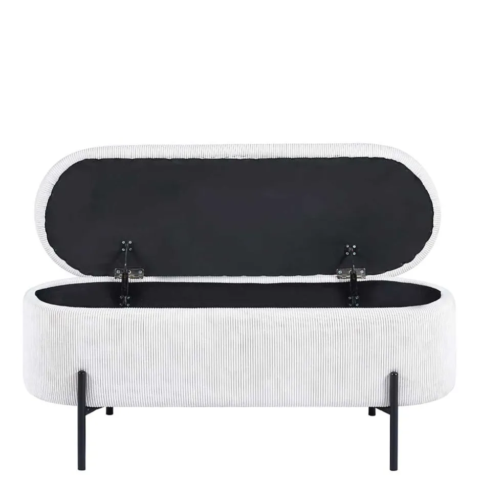 Wohnen Cord Polsterbank mit Stauraum Truhe - Donostia